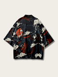Shadow Serpent Kimono Cardigan - M
