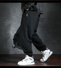 Plain Casual Japanese Pants - Large