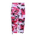 Camouflage Design Multi Pocket Japanese Pants - Small