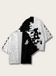 Kanji Cloud Harmony Kimono Collection - S