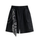 Cargo Chained Style Japanese Streetwear Shorts - Medium