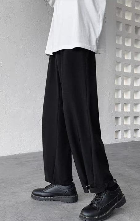 Autumn Loose Straight Japanese Pants - Large