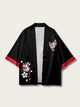 Kitsune Blossom Katana Kimono - Small