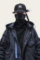 Techwear Simple Windbreaker Japanese Pullover Hoodie - XL