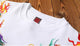 Fire Dragon Embroidered Japanese T Shirt - XL