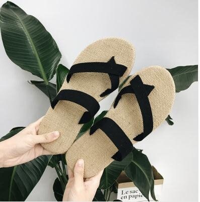 Rattan Ethnic Style Japanese Sandals - 39 EU