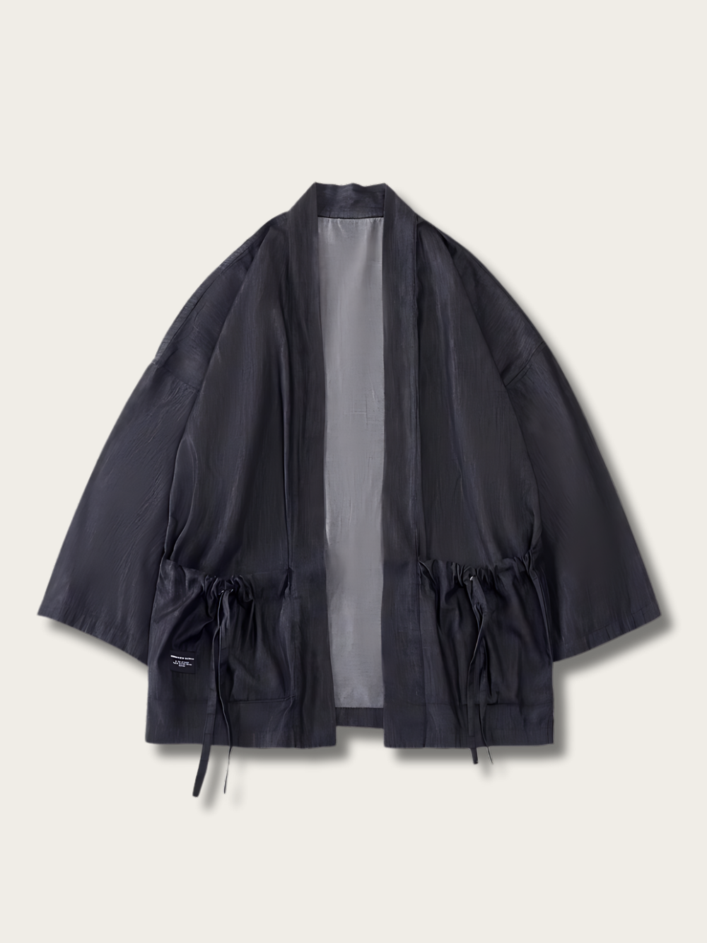 Azure Serenity Kimono Cardigan - S