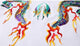 Fire Dragon Embroidered Japanese T Shirt - Large