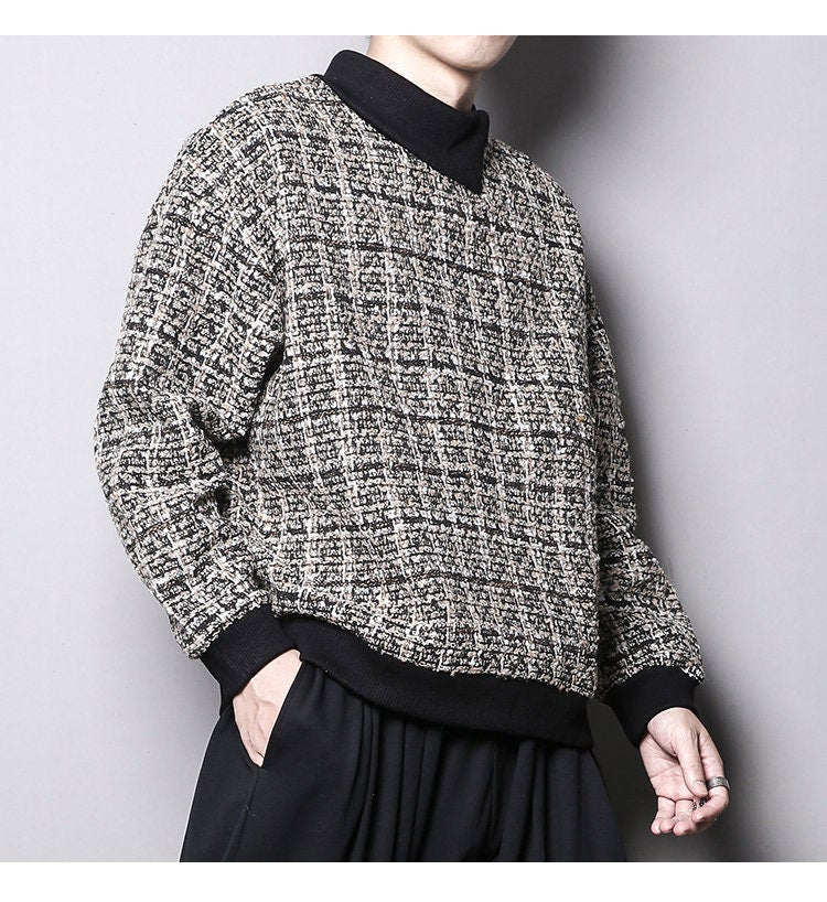 Winter Dark Loose Japanese Sweatshirt - 3XL