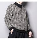 Winter Dark Loose Japanese Sweatshirt - 3XL