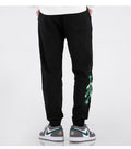 Peacock Art Embroidered Japanese Pants - 3XL