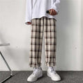 Vintage Plaid Japanese Pants - Medium