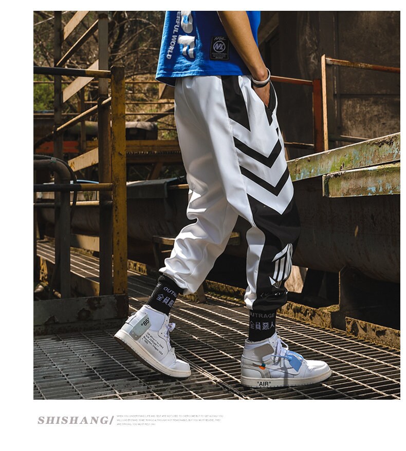 Simple Techwear Design Japanese Pants - XL