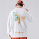 Aesthetic Butterfly Embroidered Japanese Style Sweater - XL