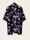 Blossom Grace Kimono Cardigan - #ffffff:White