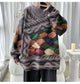 Lazy Retro Thick Japanese Sweater - Large