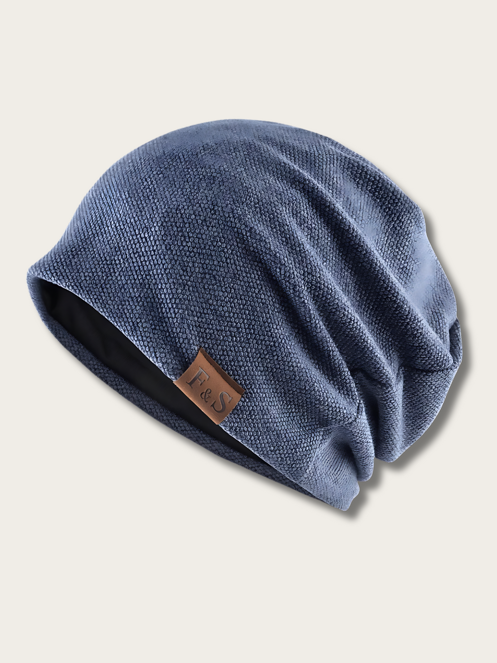 Fleece F&S Japanese Beanie - #ffffff:White