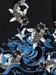 Koi Wave Harmony Hoodie - XL