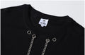 Chained Techwear Japanese T Shirt - Medium