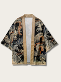 Dragon's Embrace Silk Kimono - S