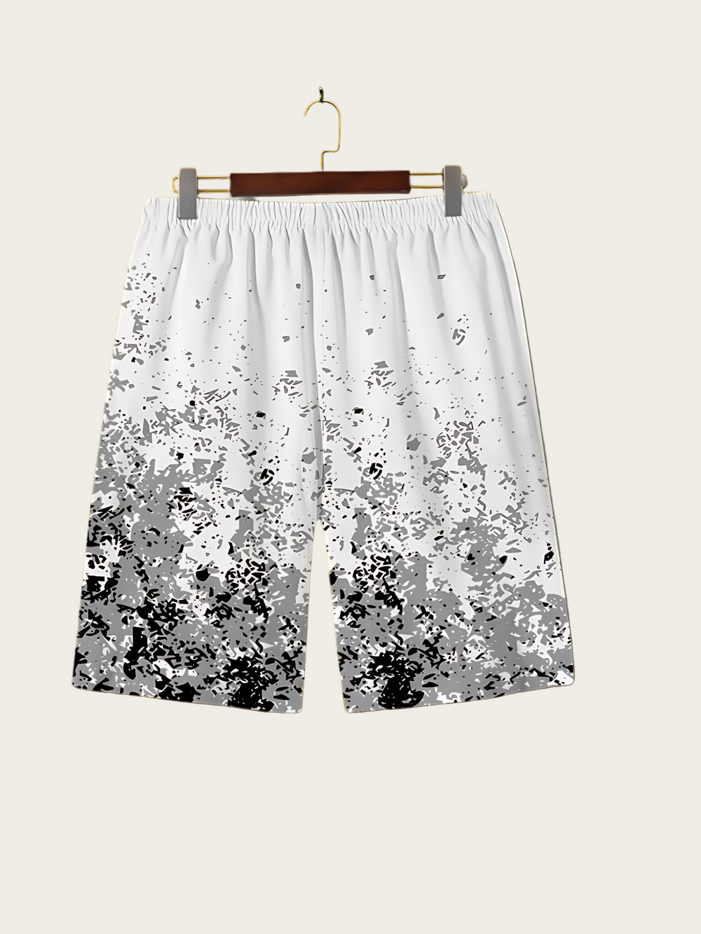 Tiger's Gaze Graphic Shorts - Medium