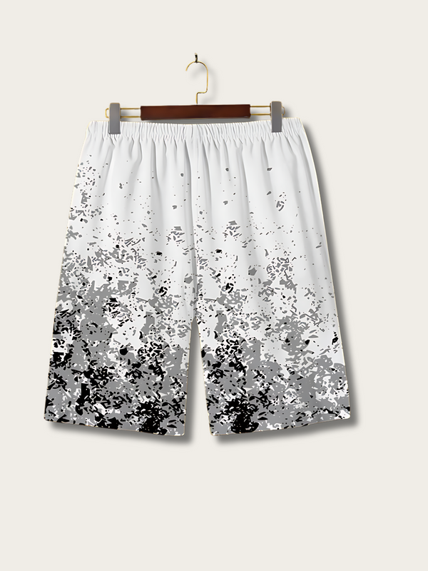 Tiger's Gaze Graphic Shorts - Medium
