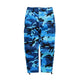 Camouflage Design Multi Pocket Japanese Pants - Small