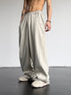 Retro Streetwear High Waist Japanese Pants - Medium