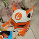 Black Fox Half Face Japanese Mask - #272