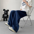 Casual Wide Leg Loose Jeans Japanese Pants - Large