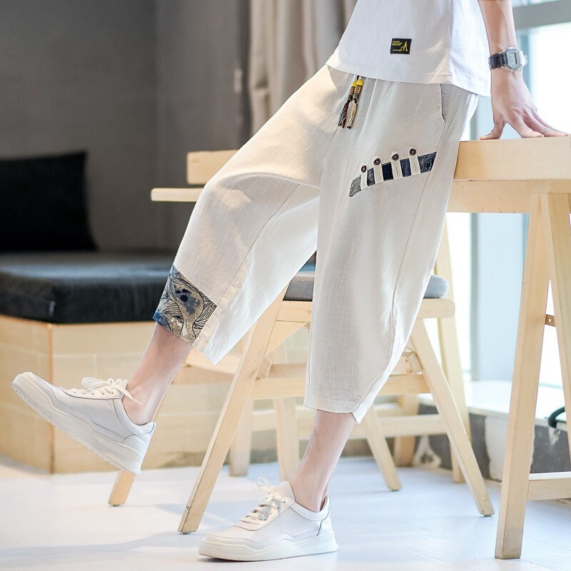 Harem Loose Trouser Harajuku Japanese Pants - Medium