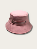No Hat No Embroidered Japanese Bucket Hat - #ffc0cb:Pink