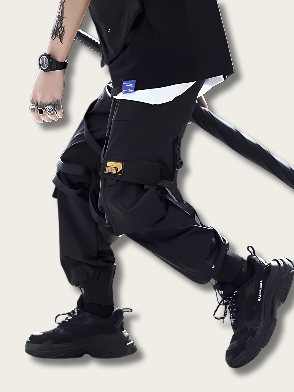 Urban Techwear Tactical Stride Pants - 2XL