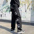 Multi Pocket High Street Dark Japanese Pants - Large