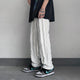 Asian Retro Printed Japanese Pants - Large
