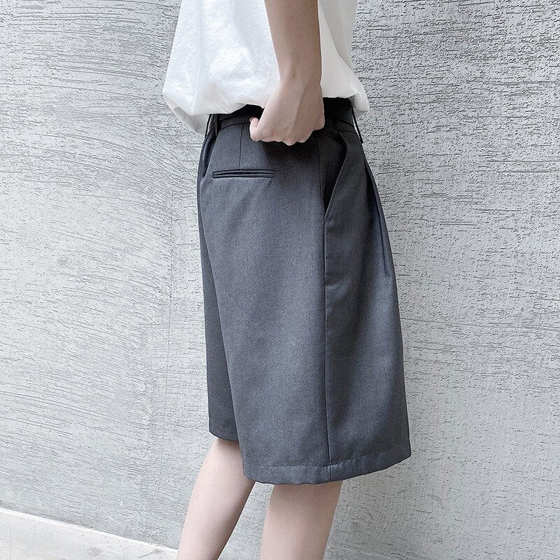 Vintage Cyberpunk Plain Japanese Style Shorts - 2XL