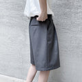 Vintage Cyberpunk Plain Japanese Style Shorts - 2XL