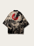 Dragon Eclipse Kimono Cardigan - Medium