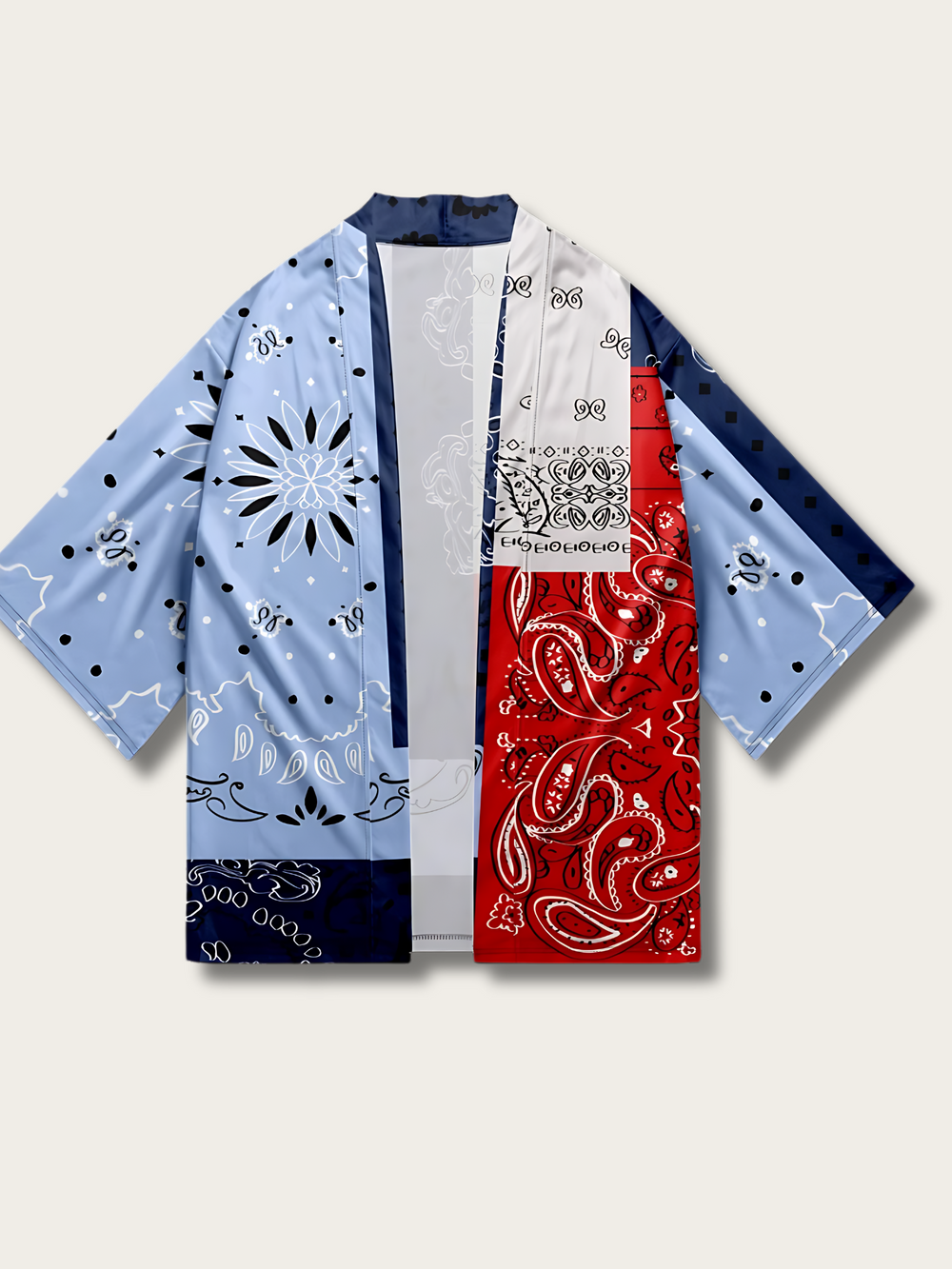 Samurai Blossom Kimono Cardigan - M