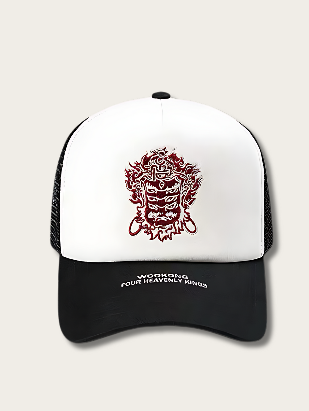 Wukong Embroidered Japanese Trucker Cap - 
