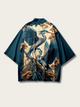 Heron's Tranquility Kimono Cardigan - M