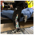 Cashew Floral Print Retro Japanese Style Pants - Large