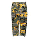 Camouflage Design Multi Pocket Japanese Pants - Small