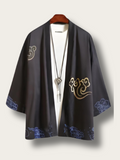 Elegance Crane Crest Kimono Cardigan - XL