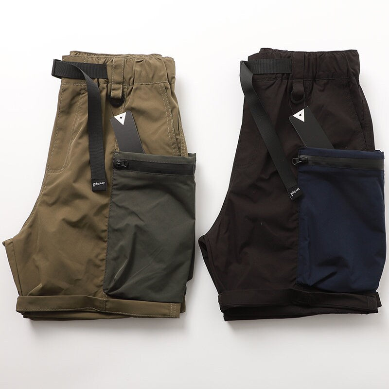Cargo Multi Pocket Casual Japanese Shorts - Large