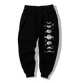 Printed Moon Harem Japanese Pants - Medium