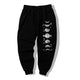 Printed Moon Harem Japanese Pants - Medium