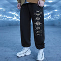 Printed Moon Harem Japanese Pants - Large