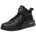 Black Plain Sport Casual Japanese Shoes - 38