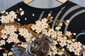 Retro Embroidered Koi Japanese T Shirt - 2XL